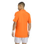 adidas Club 3 Stripes Polo - Men's Pure Orange View 2