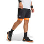 adidas Club 2-in-1 Short - Men's Black/Pure Orange View 1
