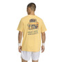 adidas Pickleball Graphic Tee - Men's Semi Impact Orange View 2