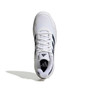 adidas CourtJam Control 3 - Men's White/Dark Blue View 3