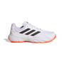 adidas CourtJam Control 3 - Men's White/Black/Lucid Orange View 1