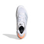 adidas Ubersonic 5 - Women's White/Halo Blue/Orange View 3