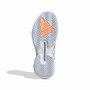 adidas Ubersonic 5 - Women's White/Halo Blue/Orange View 4