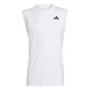 adidas Tank Top Pro - Men's White View 1