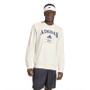 adidas Heritage Tennis Crewneck Sweatshirt - Men's Chalk White/Dark Blue View 1