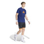 adidas Clay Graphic Tee - Men's Dark Blue View 3