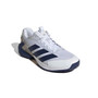 adidas Ubersonic 5 Clay - Men's White/Dark Blue View 6