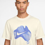 Nike Court Dri-FIT OZ Open Tee - Men's Sail/Sapphire View 3