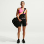 (Unpurchaseable) Nike Pro Dri-FIT Speed Tank - Women's Black/Laser Fuchsia/Orange View 1