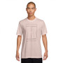 Nike Court Heritage Graphic Tee - Men's Silt Red View 1