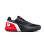Wilson Rush Pro 5 Clay - Men's Black/Infrared View 1