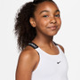 Nike Pro Dri-FIT Girls' Tank White View 3