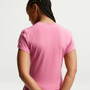 Nike Court Advantage Short Sleeve Top - Women's Peony View 4