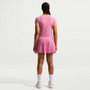 Nike Court Advantage Short Sleeve Top (W) Peony View 2