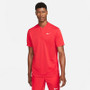 Nike Court Dri-FIT Blade Solid Polo - Men's Red View 1