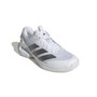 (Unpurchaseable) adidas Ubersonic 5 - Men's White/Tech Grey View 6