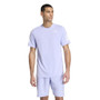 adidas Club 3 Stripes Tee - Men's Violet Tone View 1