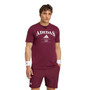 adidas Heritage Tennis Graphic Tee - Men's Maroon View 1