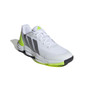 (Unpurchaseable) adidas Court Pickleball 2 - Men's White/Lucid Lemon View 6