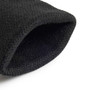 adidas Tennis Small Wristbands (2x) Black/Iron Metallic View 4