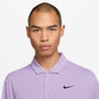 Nike Court Dri-FIT Solid Polo - Men's Violet Mist View 3