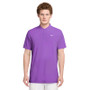 Nike Court Dri-FIT Blade Solid Polo - Men's Bright Violet View 1