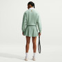 Nike Court French Terry Crew Neck Sweatshirt - Women's Steam/Barely Green View 2