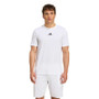adidas Tennis Category Graphic Tee - Men's White View 1