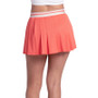 Lucky In Love Heritage Stripe Pleat Skirt - Women's Flame View 3