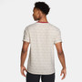 Nike Court Advantage Printed Top - Men's Light Bone View 2