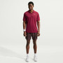Nike Court Dri-FIT Solid Polo - Men's Team Red View 2