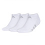 adidas Cushioned 4.0 3-Pack No Show - Women's White View 1