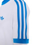 adidas Boys' Classics Tee White/Blue View 5
