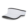 Pacific Lite Active Visor - Unisex White/Black View 1