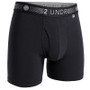 2UNDR Flow Shift Brief (Black) Black View 1