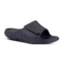 OOfos OOahh Sport Flex Slide - Unisex Black View 1