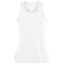 Augusta Poly/Spandex Solid Racerback Tank - Women's White View 1