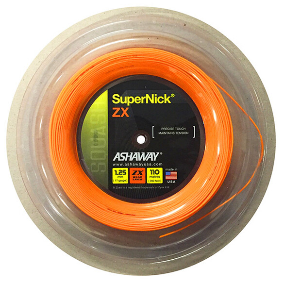 Ashaway Supernick ZX Squash Reel 360' (Orange) | USTA National