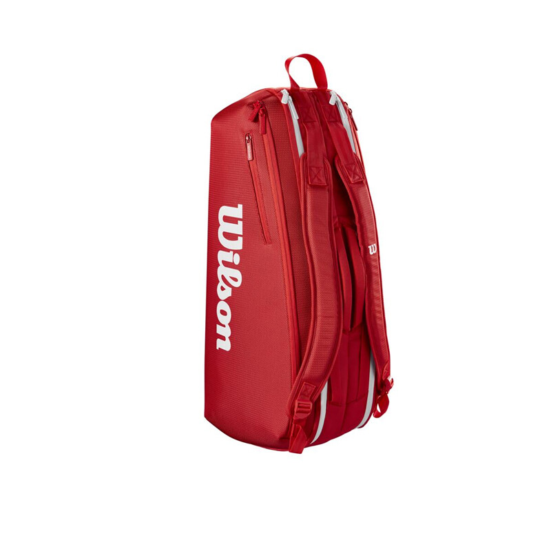 Wilson Super Tour Red 6-Pack (2025) | Fromuth Racquet Sports