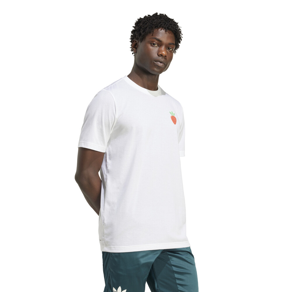 ☆Adidas☆Originals Tennis Graphic Tee White adidas Tennis Graphic Tee - White | Free Shipping with
