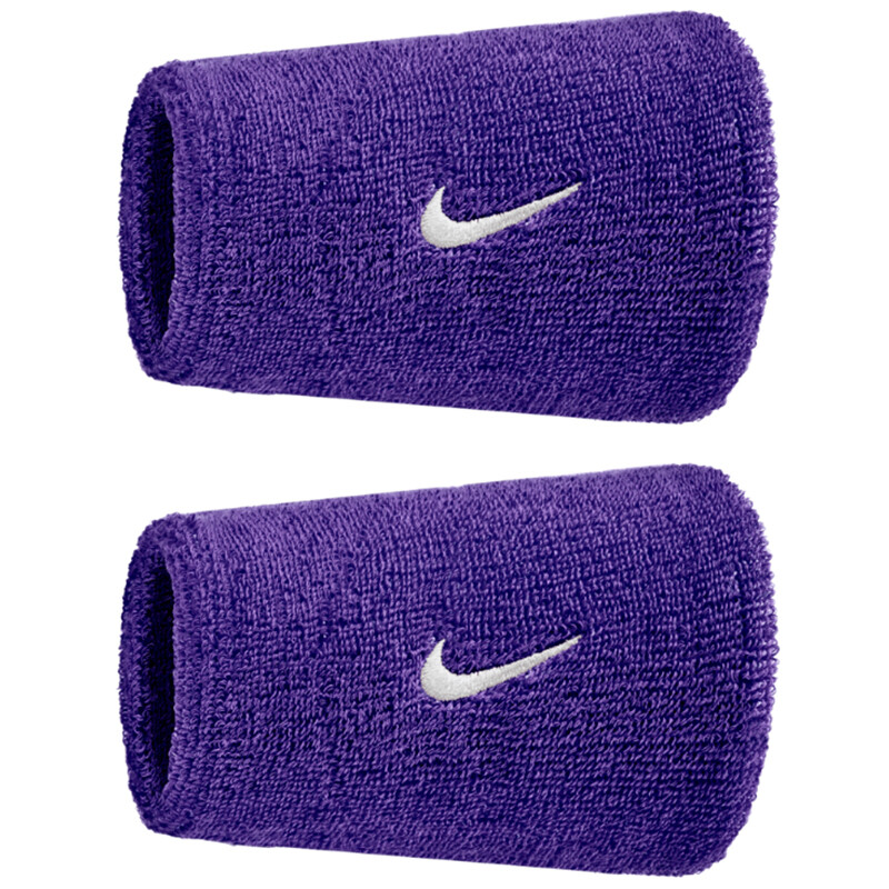 Nike Swoosh Classic Doublewide Wristbands (2x) | Fromuth