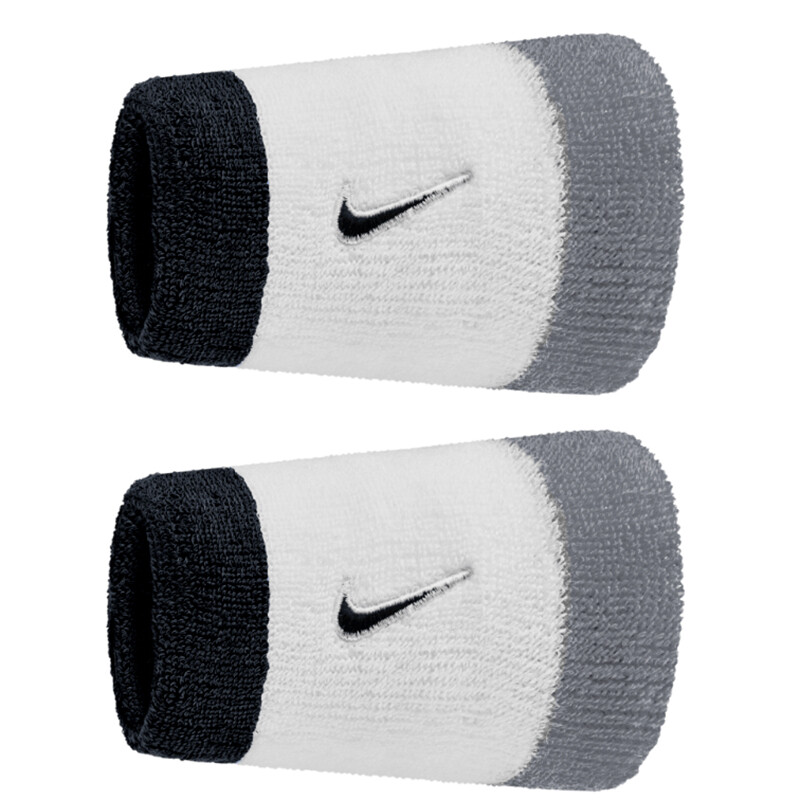 BDGユニSP Nike Swoosh Classic Doublewide Wristbands (2x)
