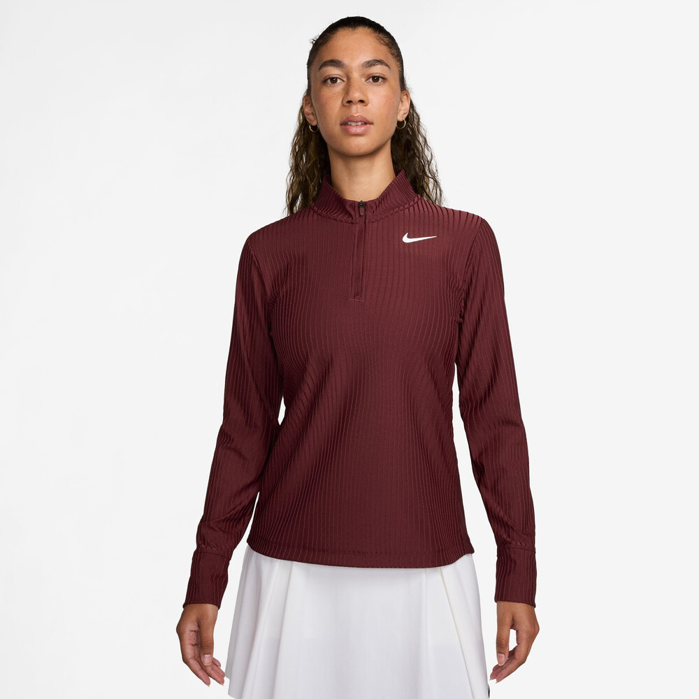 Nike Dri-FIT Advantage Tour 1/2 Zip (W) | Fromuth Racquet Sports