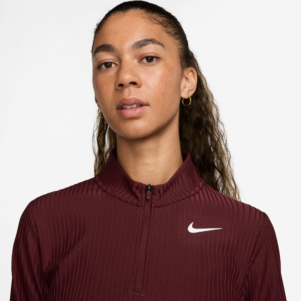 トラヴィス TravisMathew Women's Vintage Indigo Heather Crestview 1/4-Zip