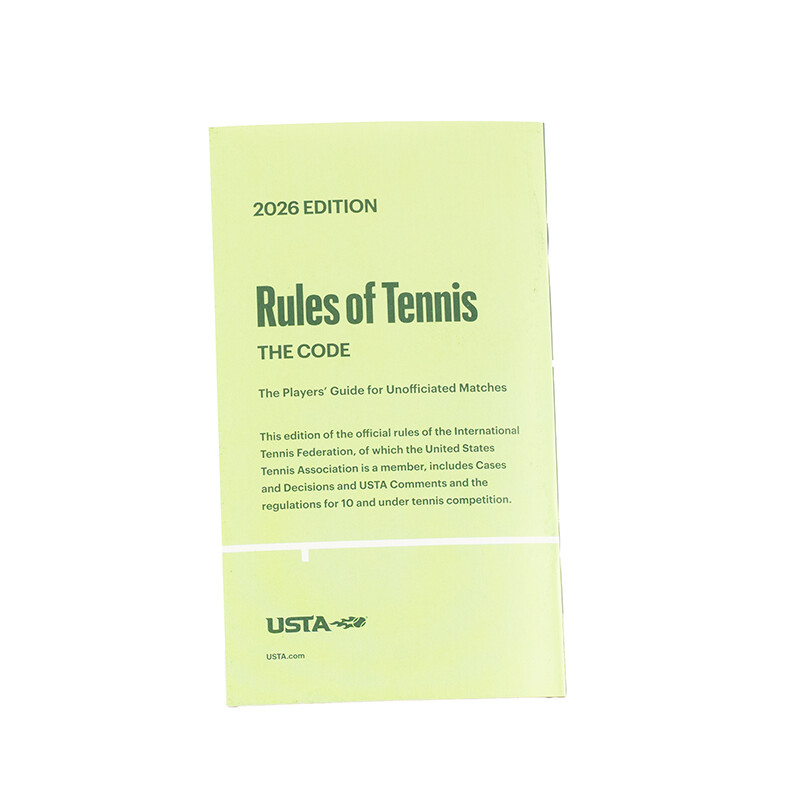 USTA Rules of Tennis 2026 Handbook | Fromuth