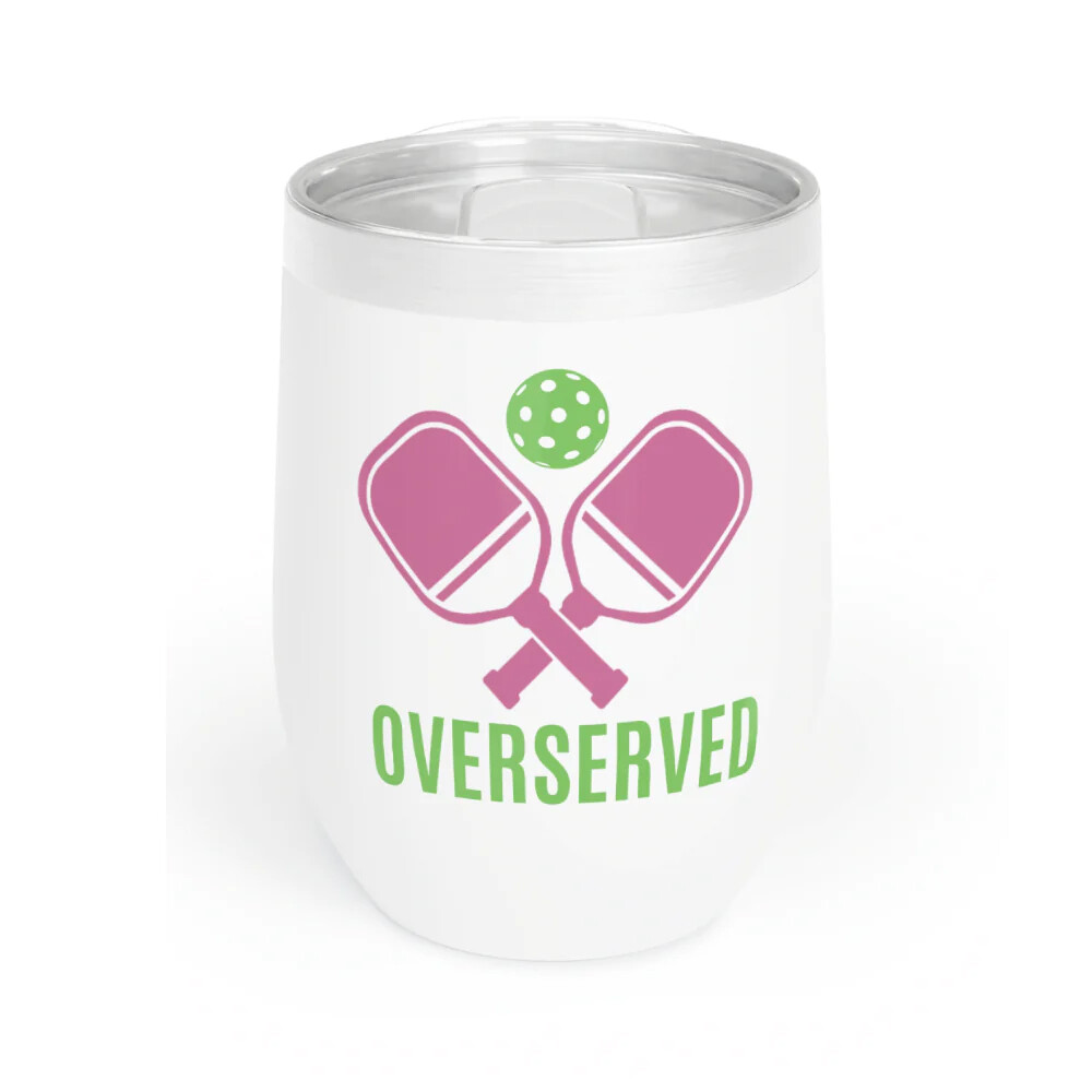 Born to Rally Wine Tumbler