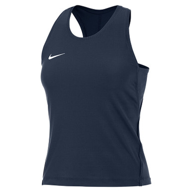 Nike Court タンクトップ Nike Court Victory Tank - White/Black | Midwest Racquet Sports