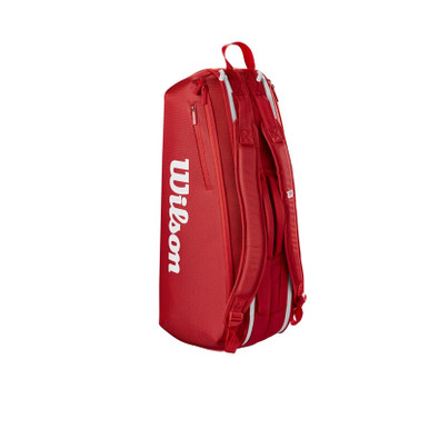 Wilson Super Tour Red 6-Pack (2025) | Fromuth Racquet Sports