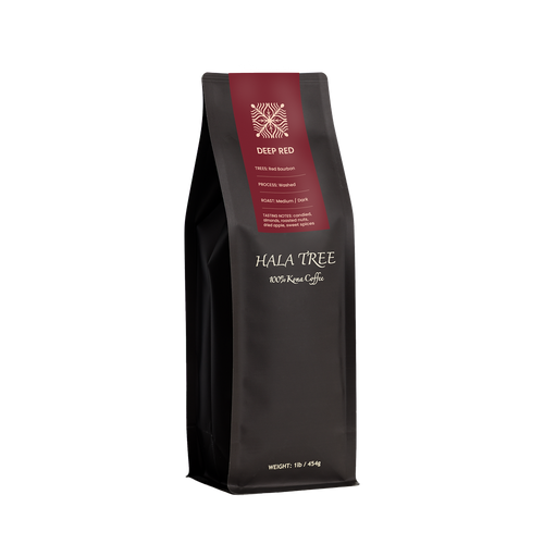 100% Kona Coffee | Deep Red