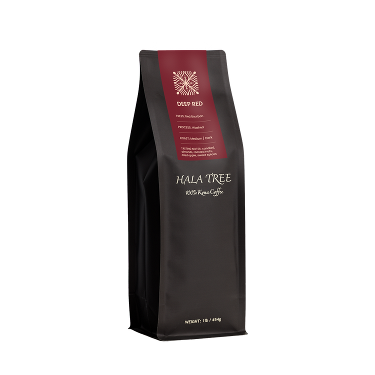 100% Kona Coffee | Deep Red